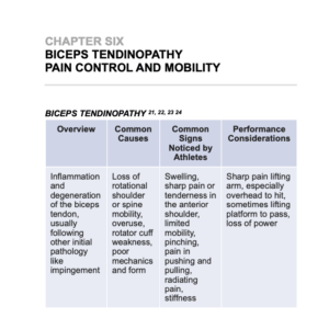 Shoulder Care for Volleyball Players: The PDF
